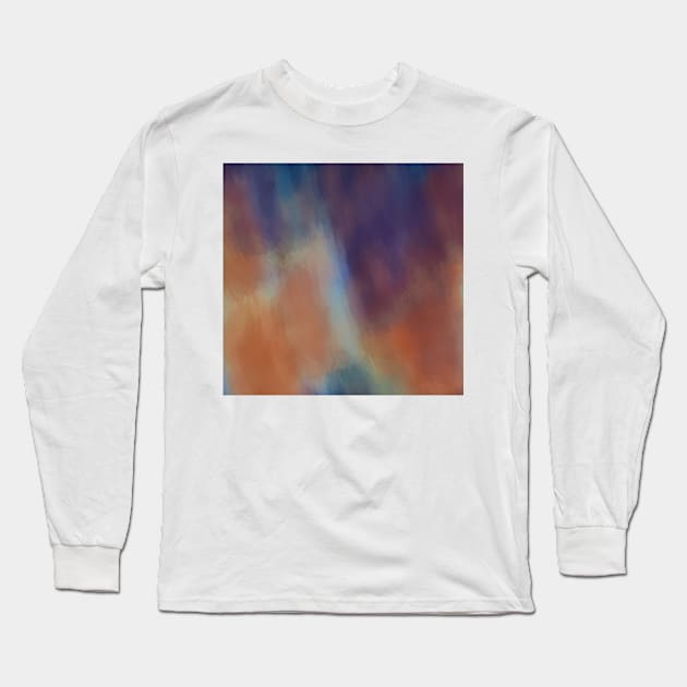 Watercolor Long Sleeve T-Shirt by melcu